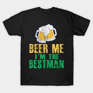 BEER ME I'M THE BESTMAN St Patrick's Day T-Shirt